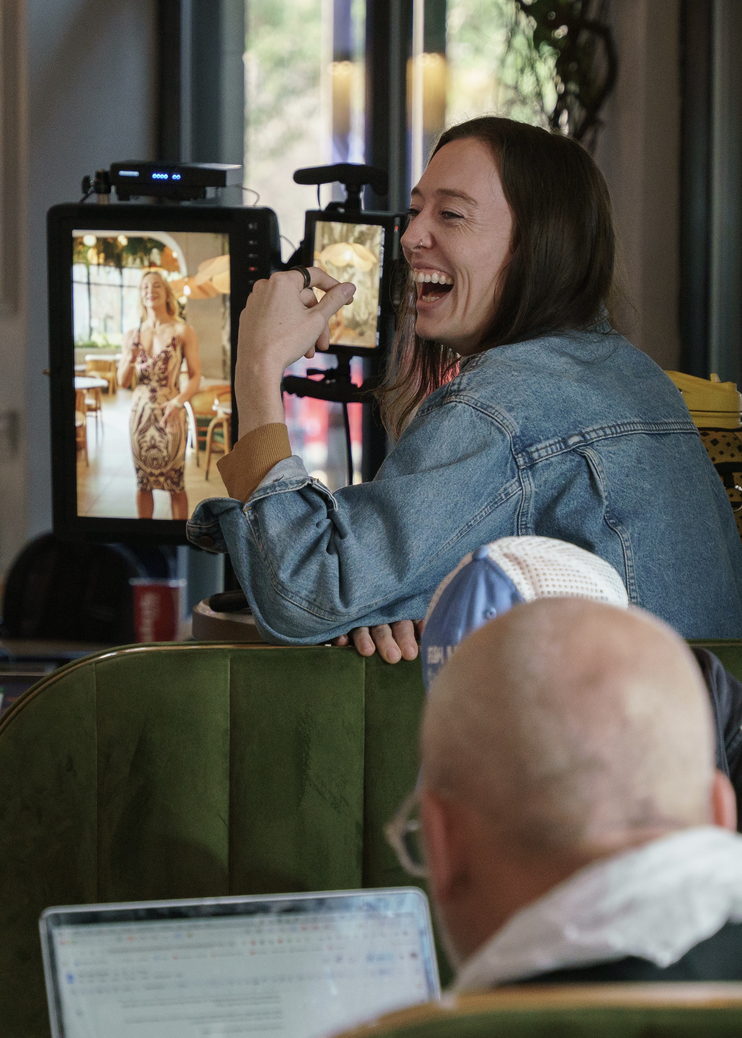 Behind the scenes