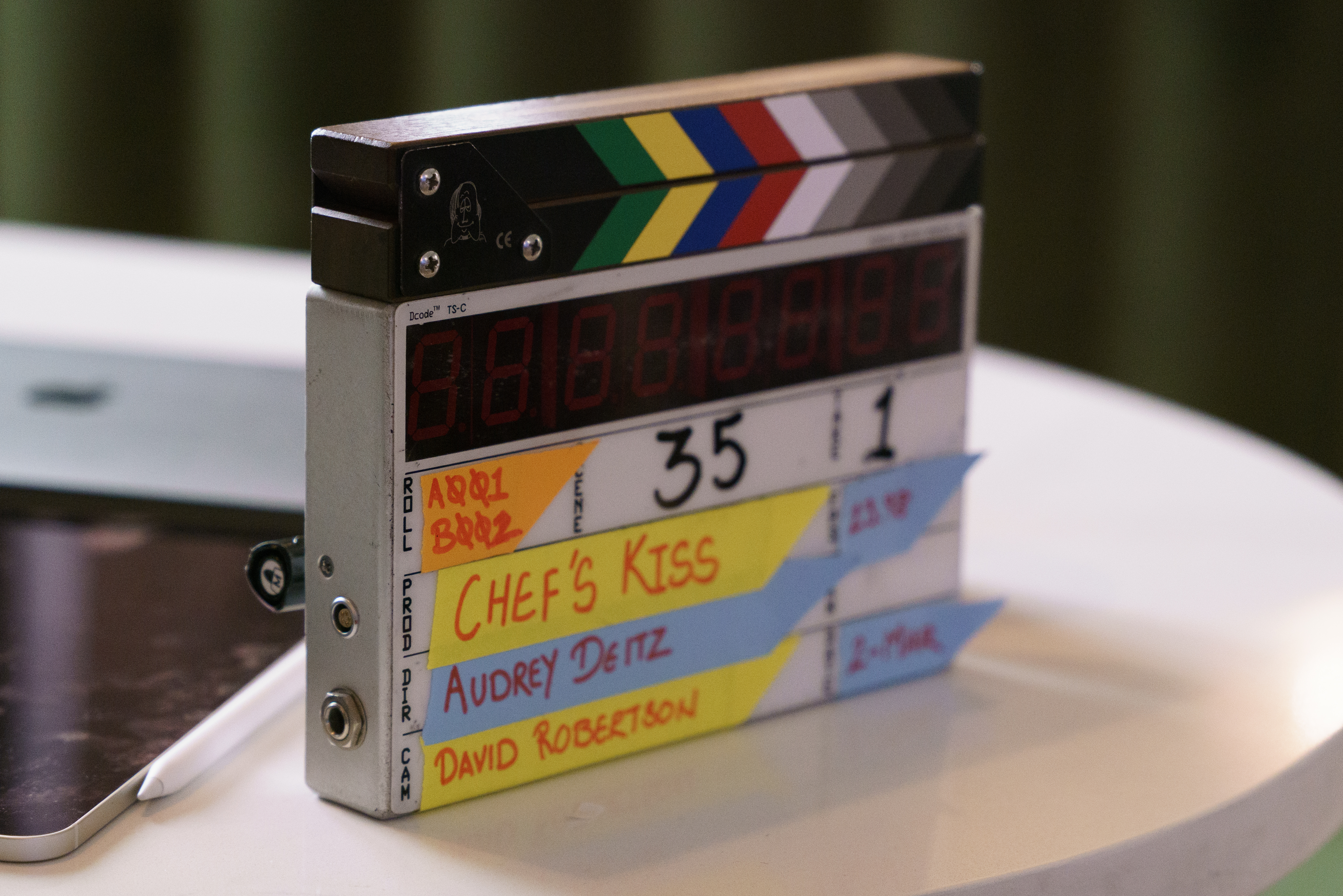 Behind the scenes